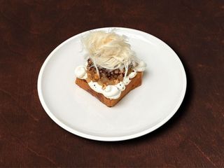 Tost francuski z twarozkiem