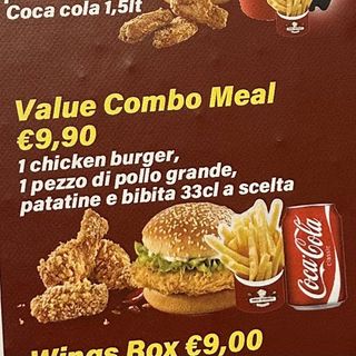 Value combo meal
