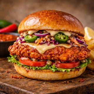Peri-Peri Crunch Burger (Patty)
