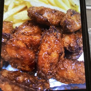 Alitas de pollo a la barbacoa