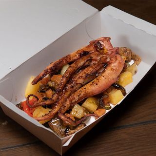 Hobotnica in forno / Baked octopus