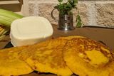 Cachapa mechicarne con queso