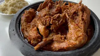 Kédjénou De Pintade + Accompagnement