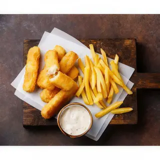 134. Fish Finger Children Menú