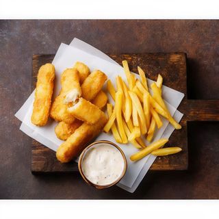 Fish Finger With Chips