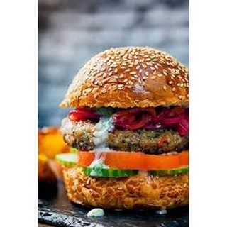 Spiced Mutton Burger
