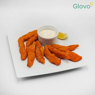 Пилешки филенца с корнфлейкс