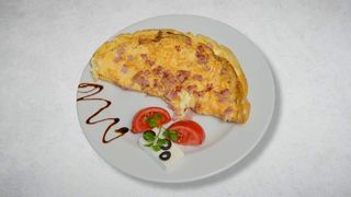 Omlet sa sirom