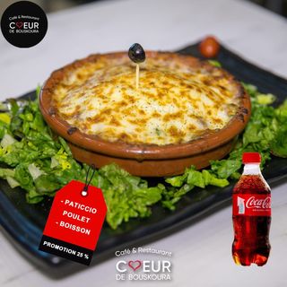 Pasticcio Poulet Boisson gratuit 