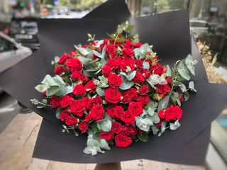 წითელი სპრეი (11 ცალი) L ზომა