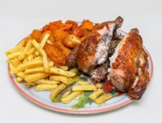 1 Pollo con contorni