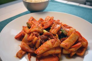 314 Calamari in salsa piccante 