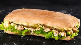 Kanapka z Kurczakiem na Słodko