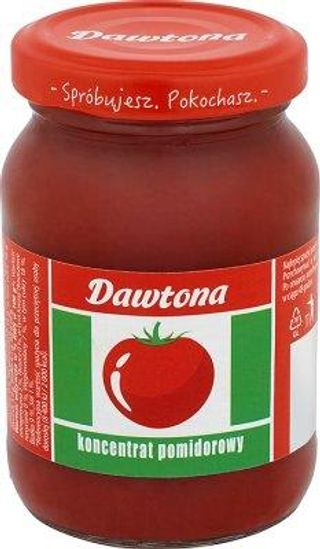 Koncentrat pomidorowy Dawtona. 0.2кг