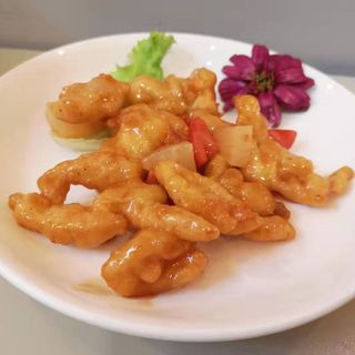 317. Pollo In Salsa Agro Dolce