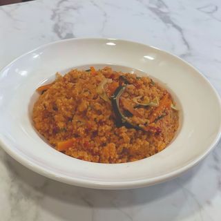 Cuscus com Legumes salteados