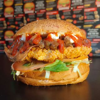 Dulce Chicken + patatas