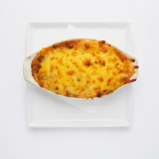 Gratin aux Fruits de Mer au Saumon