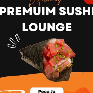 Premium Temaki de Atum