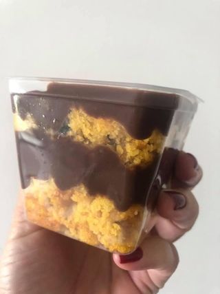 Bolo no pote de cenoura