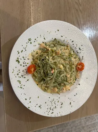 Tagliatelle s kozicama