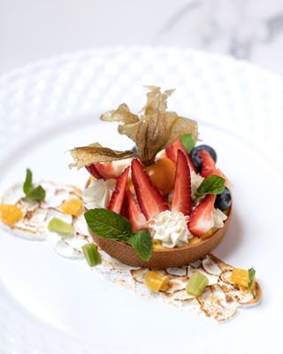 Ягодный тарт