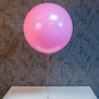 Balon roz mare cu heliu