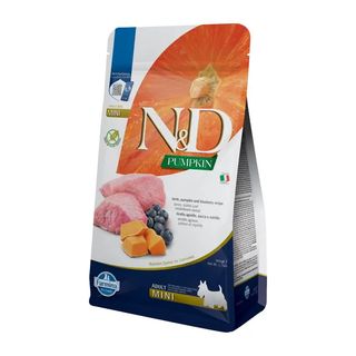 N&D Grain Free PUMPKIN LAMB & BLUEBERRY ADULT MINI 800г