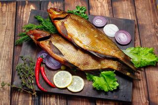 Ապխտած սիգ կարտոֆիլով