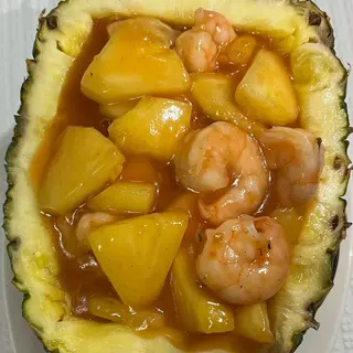 50 Gambas com ananás