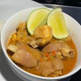 Manita De Cerdo con arroz blano