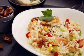 Pollo con gorgonzola