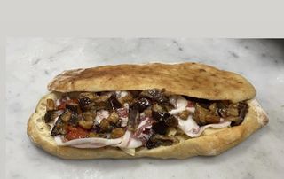 Panino vegetariano menù