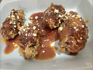 Pollastre Fregit Amb Salsa Cochujang (4 Uds.)