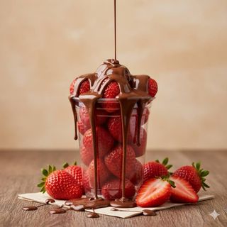 Полуниця в молочному шоколаді (maxi)