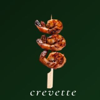 Brochette crevettes 