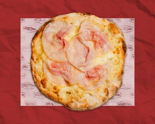 Bufala, pancetta e pecorino Pizza