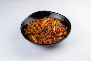 Горячая фунчеза с овощами 