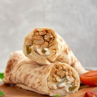 Chawarma Chicken Pain Aych+frites