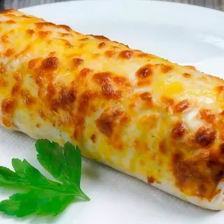 Rollo kebab gratinado