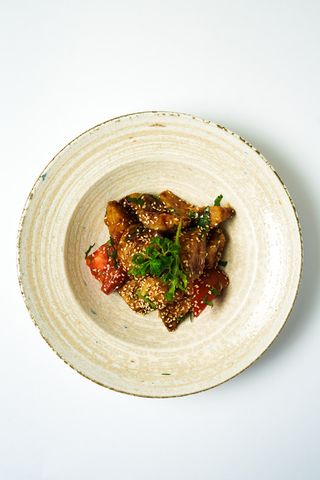 Салат "Баклажаны по-восточному"