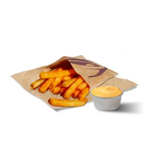 Fries Large with Nacho Cheese Sauce