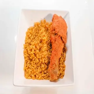 Regular Value Munch- Jollof rice & Chicken in stew