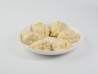 Манты с мясом и тыквой (6шт)