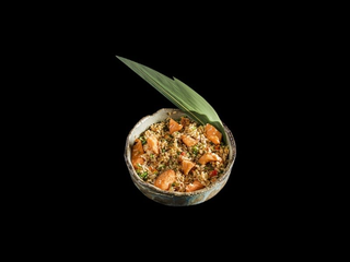 Salmon fried rice