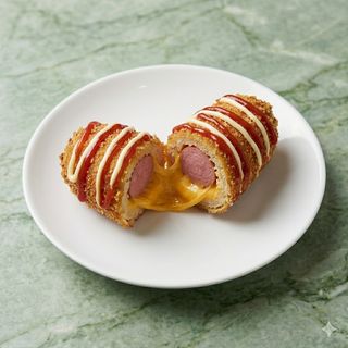 Corn dog ketchup e maionese 1 pezzo