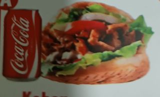 Kebap + refresco