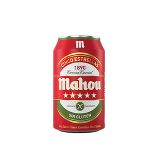 Mahou Cinco Estrellas Sin Gluten 33cl.