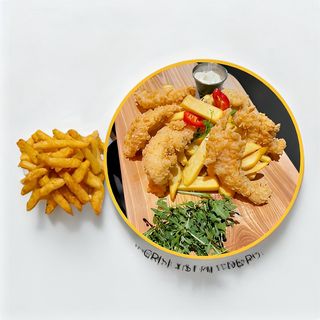 Crispy strips de pui