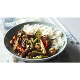 Chilli fried pork and vegetables